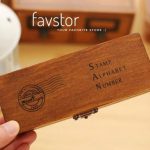 ست 42 عددی مهرچوبی حروف انگلیسی و اعداد - Image 4