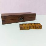 ست 42 عددی مهرچوبی حروف انگلیسی و اعداد - Image 6