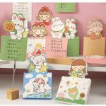 ست 75 عددی نوت پد پایه دار Mai Mao