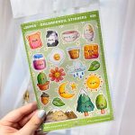 استیکر A5 فانتزی 036