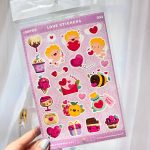 استیکر A5 فانتزی 033