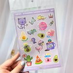 استیکر A5 فانتزی 027