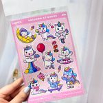 استیکر A5 فانتزی 026