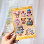 استیکر A5 فانتزی 045