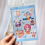 استیکر A5 فانتزی 043