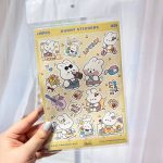 استیکر A5 فانتزی 039