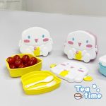 ظرف غذای دو طبقه YaSHenG طرح سگ Cinnamoroll کد S1198