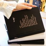 سررسید A5 یه سال خوب مشکی ته دوخت شعر سهراب 1403