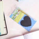 ست استیک نوت مشکی قلبی و روان نویس مون لایت QIANKE طرح ونگوگ کد BQ-1225 - Image 4