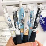 ست 3 عددی روان نویس کلیکی گریپ فومی MOKA طرح فضانورد Astronaut کد MK-0230