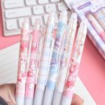 ست 6 عددی روان نویس پاک کن دار کلیکی MOKA طرح خرگوش MK-5587