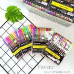 ست 12 عددی روان نویس اکلیلی Zuixua سری Highlighter کد HG6037-12