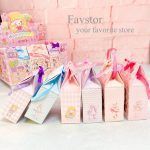 ست 10 عددی چسب واشی پاپیونی طرح دختر کد SZ/111 - Image 3