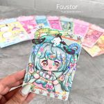 کارت آویز 3D متحرک DIY طرح دختر و Sanrio سری JKP