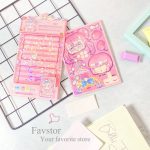 کارت آویز 3D متحرک DIY طرح دختر و Sanrio سری JKP - Image 4
