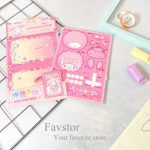 کارت آویز 3D متحرک DIY طرح دختر و Sanrio سری JKP - Image 14