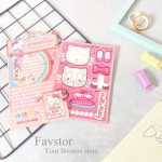 کارت آویز 3D متحرک DIY طرح دختر و Sanrio سری JKP - Image 13