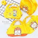 کیف ظرف غذا طرح دختر جوجه ای