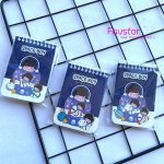 دفترچه 6.5*10 طرح فضانورد