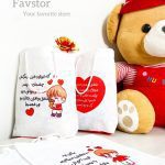 بگ هدیه پارچه‌ای طرح پسر ماه تولد