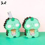 قلک چوبی طرح دایناسور