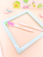 روان نویس کلیکی کلیپس سیلیکونی KUKI طرح سبزیجات Fruit Eden کد KK_7125 - Image 9