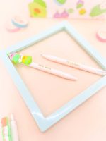 روان نویس کلیکی کلیپس سیلیکونی KUKI طرح سبزیجات Fruit Eden کد KK_7125 - Image 11