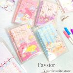 مینی کلاسور جلد شفاف طرح کرومی و Sanrio کد M36k-H1001