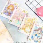 دفترچه آکواریومی QIANKE طرح دختر انیمه ای کد RY72K_1321