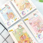 دفترچه آکواریومی QIANKE طرح حیوانات کد RY72K_1320