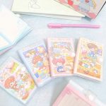 دفترچه QIANKE طرح دختر و گربه کد JT100k_1490