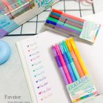 ست 6 عددی خودکار پاک کن دار رنگی کد MD_320A