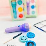 چراغ قوه و مینی پروژکتور دیسکی پرتابل