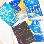 دفترچه جادویی کوچک طرح ونگوگ کد 120235_18