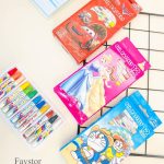 پاستل 12 رنگ جعبه مقوایی طرح انیمیشن کد 3012