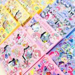 ست 96 عددی شیت استیکر شفاف میکس کد CYK-801