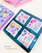 ست 96 عددی شیت استیکر شفاف میکس کد CYK-801 - Image 3