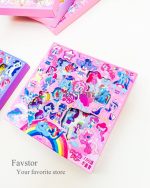 ست 96 عددی شیت استیکر شفاف میکس کد CYK-801 - Image 8