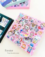 ست 96 عددی شیت استیکر شفاف میکس کد CYK-801 - Image 12