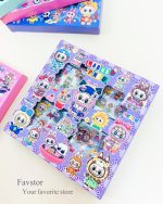 ست 96 عددی شیت استیکر شفاف میکس کد CYK-801 - Image 14