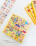 ست 96 عددی شیت استیکر شفاف میکس کد CYK-801 - Image 6