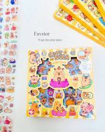 ست 96 عددی شیت استیکر شفاف میکس کد CYK-801 - Image 16