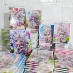 تابلو بوم نقاشی الماسی طرح دختر آبنباتی سایز 30*23 سری 3DZ