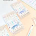 ست 6 عددی ماژیک و خودکار دوسر و دوبل لاین TIZO سری TWIN & DOUBLE LINER کد TF86500