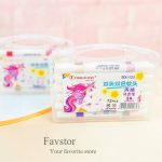 ست 12 عددی ماژیک اکرولیک دوسر TOCH LOVE سری super pen طرح یونیکورن کد BX-125