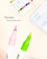 ست 12 عددی ماژیک اکرولیک دوسر TOCH LOVE سری super pen طرح یونیکورن کد BX-125 - Image 2