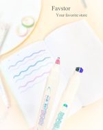 ست 3 عددی ماژیک و خودکار دوسر و دوبل لاین TIZO سری TWIN & DOUBLE LINER کد TF86500 - Image 4