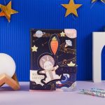 دفتر جلد پفکی JUNGU طرح خرگوش فضانورد WANDER UNIVERSE کد 6019 - Image 5