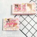 ست 8 عددی شیت استیکر شفاف طرح کرومی و Sanrio سری SZ/200 - Image 2