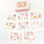 ست 8 عددی شیت استیکر شفاف طرح کرومی و Sanrio سری SZ/200 - Image 5
